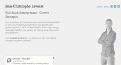Desktop Screenshot of jice.lavocat.name